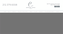 Desktop Screenshot of erasespa.com